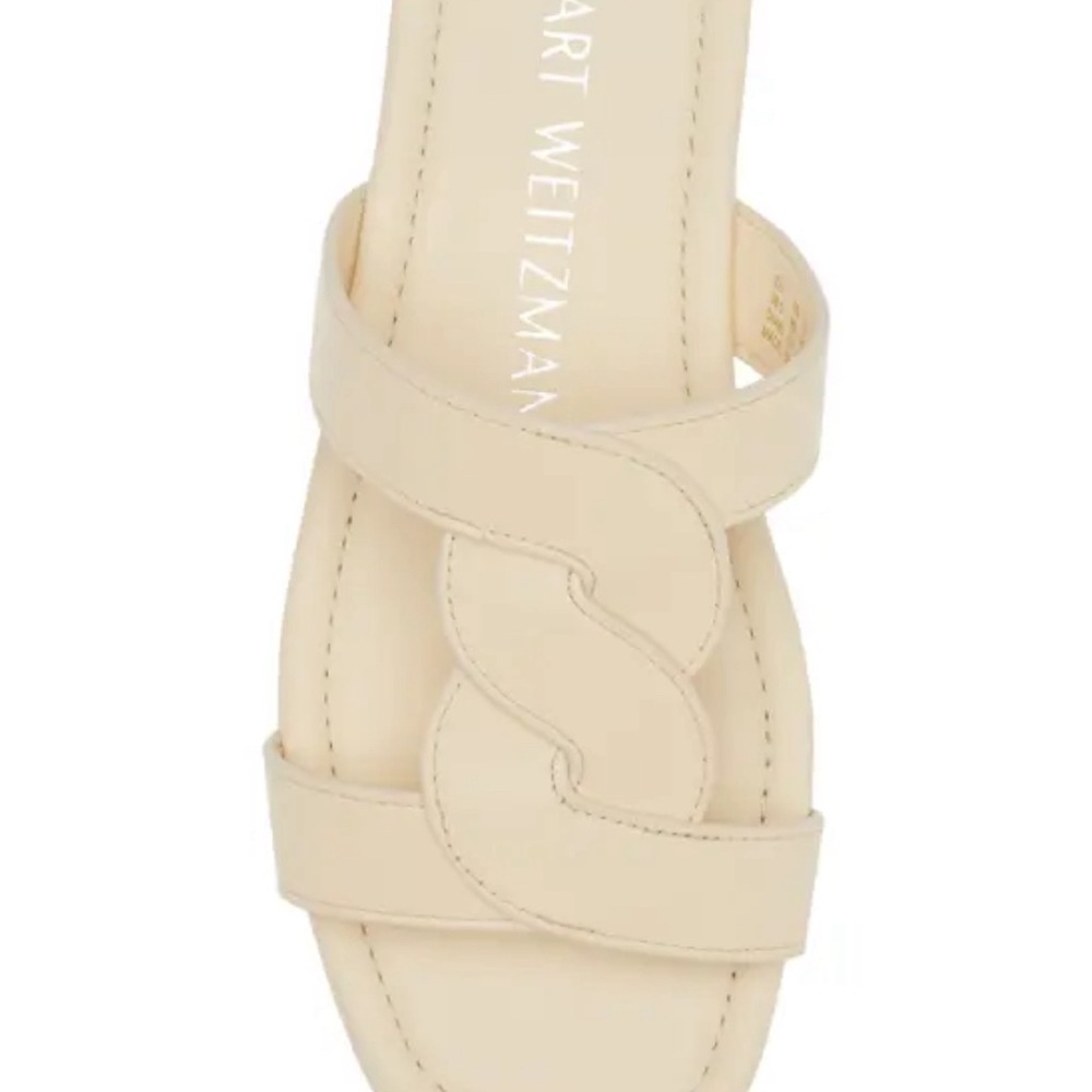Stuart Weitzman Ibiza leather slides 6.5 B - Picture 4 of 13